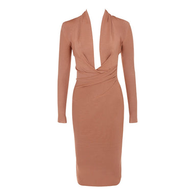 Vortex Temptation Bodycon Midi Dress