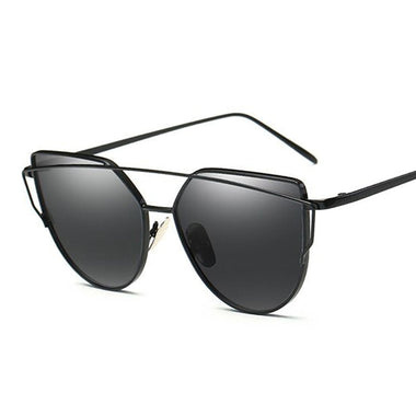 Sexy Retro Cat Eye Sunglasses Women Brand Designer Metal Luxury Sun Glasses Female Black Vintage Fashion Ladies Oculos De Sol