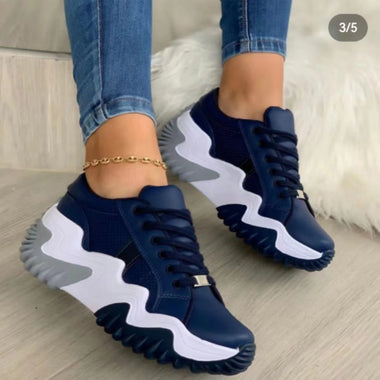 Women for Canvas Shoes Tennis Top Fashion Sneakers Women Shoes Lace Up Breathable Casual Running Shoes Zapatillas De Mujer