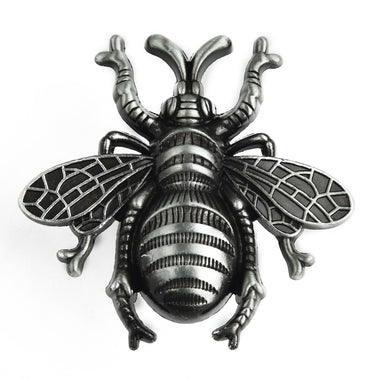 European Retro Bee Shape Drawer Handles Zinc Alloy Furniture Wardrobe Knob Kitchen Cupboard Drawer Door Vintage Pull Handles