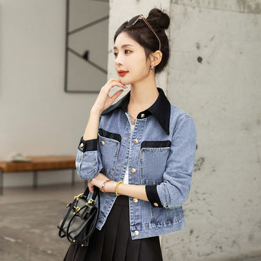 Obsidian Street Style Denim Jacket
