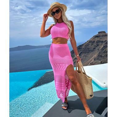 Sultry Sands Meshed Goddess Set