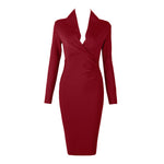Vortex Temptation Bodycon Midi Dress