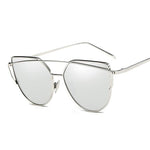 Sexy Retro Cat Eye Sunglasses Women Brand Designer Metal Luxury Sun Glasses Female Black Vintage Fashion Ladies Oculos De Sol