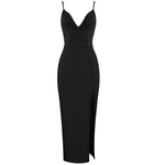 Bandage Women Dress 2020 New Summer Sexy Party Club Elegant Bodycon Bandage Dress Spaghetti Strap Ladies Clothes