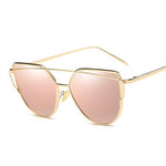 Sexy Retro Cat Eye Sunglasses Women Brand Designer Metal Luxury Sun Glasses Female Black Vintage Fashion Ladies Oculos De Sol