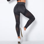 NCLAGEN Seamless Leggings Sport Women Fitness Squat Proof GYM Running Yoga Pants High Waist Mesh Breathable Sexy Workout Tights