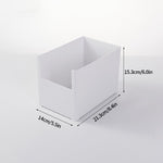 Plastic Desktop Storage Box Kitchen Sundries Storage Bathroom Cosmetic Organizer Box Creative Office Desktop Organizer