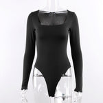 Glam Square Neck Bodysuit