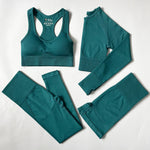 Serene Flow Long Sleeve 2-Piece Yoga Set