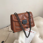 Rivet Chain Small Crossbody Bags For Women 2022 Shoulder Messenger Bag Lady Luxury Handbags