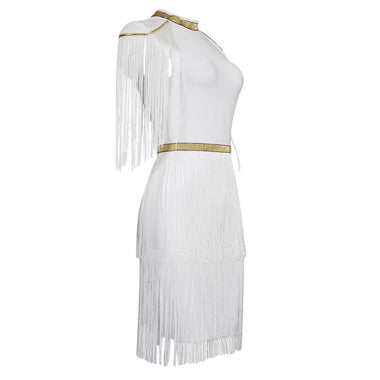 Karl's Temptress Tassel Bandage Dress