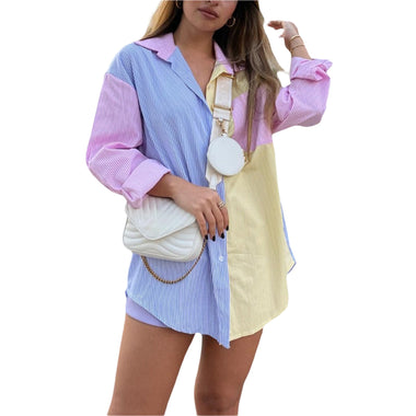 Pastel Dreamscape Button-Down.