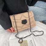 Rivet Chain Small Crossbody Bags For Women 2022 Shoulder Messenger Bag Lady Luxury Handbags