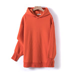 GCAROL Women Long Hooded Suits 80% Cotton Tracksuit Set Fleece Oversize Boyfriend Unisex Sweatshirt Elastic Waist Harem Pants