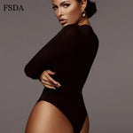 ChicEssentials Long-Sleeve Elegante Bodysuit