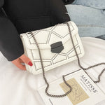 Rivet Chain Small Crossbody Bags For Women 2022 Shoulder Messenger Bag Lady Luxury Handbags