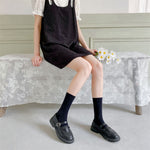 Sexy Japanese Style Stockings Lolita Bowknot Fishnet Knee Socks Anti-Snagging Women Hollow Lace Stocking Fish Net Pantyhose