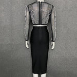 Glamourista Beaded Two-Piece Set