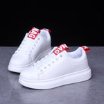 New Fashion Unisex Top Quality Black White Green Sneakers Breathable Women Men Skateboarding Shoes Size 35-44