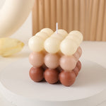 Modern Home Decoration Big Cube Bubble Candle Soy Wax Aromatherapy Scented Candles Home Decorative Candles Birthday Gift