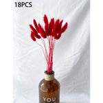 Artificial Pampas Grass Fake Flowers Bunny Tail Grass Furry Plants for Home Decor Wedding Desk Decoration