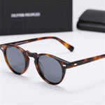 Gregory Peck Yellow Sunglasses Vintage Polarized Sunglasses Women Sun Glasses Round Sunglasses Men Woman Glasses