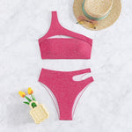 Sexy Bikini Cutout Swimwear Women Swimsuit High Waisted Bikinis Set Push Up Bathing Suit Female Beachwear Brazilian Biquinis