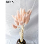 Artificial Pampas Grass Fake Flowers Bunny Tail Grass Furry Plants for Home Decor Wedding Desk Decoration