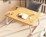 50x30x23cm Home Folding Laptop Desk for Bed Sofa Laptop Bed Tray Table Desk Portable Lap Desk for Study and Reading Bed Top
