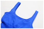 SculptFit Ribbed Seamless Yoga Bodysuit
