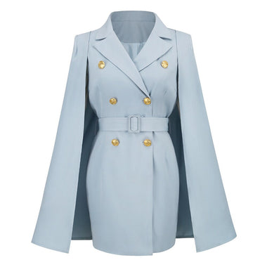 2023 Sexy Slim Women Blazer Jacket Temperament Cape Cloak Long Sleeve Blazer Women Coats