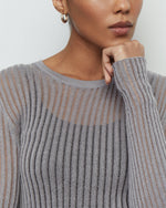 Sheer Seduction Long Sleeve Top
