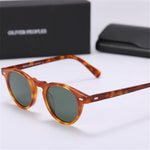 Gregory Peck Yellow Sunglasses Vintage Polarized Sunglasses Women Sun Glasses Round Sunglasses Men Woman Glasses