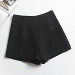 Popular S-5XL Solid Women Shorts High Waits Zipper Fly All-match Outwear Sexy Female Leisure Bottom Korean Style Young Lady Chic