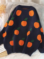 Women's Clothing 2023 New In Korean Fashion Autumn Winter O-neck Ladies Sweaters Loose Tops Long Sleeved Knitwear Pullovers