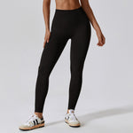 NCLAGEN Hip Lifting High Waist Seamless Yoga Pants Quick Dry Cycling Running Pants Tight Fit Sports Fitness Pants For Women Gym