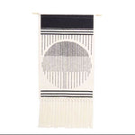 Wall Hanging Macrame Tapestry Home Decor Cotton Tassel Handmade Woven Bohemian geometric canvas Art background cloth tapestry