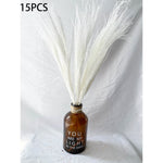 Artificial Pampas Grass Fake Flowers Bunny Tail Grass Furry Plants for Home Decor Wedding Desk Decoration