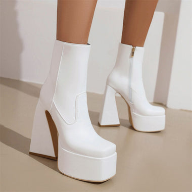 Brand Design Sexy Party Thigh High Boots Women Street Platform Female High Heels Punk Over The Knee Boots Shoes For Woman 2022