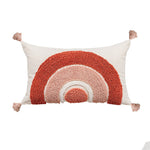 Decoration Throw Cushion Cover Pink Pillow Cover Rainbow 30x50cm/45x45cm Tufted Diamond Bohemian Macrame Pillowcase