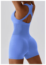 SculptFit Seamless Cross-Back Jumpsuit