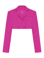 Taruxy Casual Two Piece Sets Women's Fall Outfits 2022 New Black Matching Sets With Skirt And Blazer Cropped Top Suit For Women
