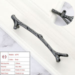 Vintage Tree Branch Furniture Handle Zinc Alloy Kitchen Cabinet Drawer Knob Wardrobe Cupboard Closet Door Pull Hardware Gold