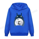 Studio Ghibli Totoro Hoodie Men Women Fashion Hoodies Kids Hip Hop Hoodie Japanese Anime Sweatshirt Women Tracksuit Boy Coats