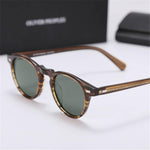 Gregory Peck Yellow Sunglasses Vintage Polarized Sunglasses Women Sun Glasses Round Sunglasses Men Woman Glasses