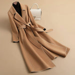 Winter Wool Coat Women Jacket Veste Femme Trench Ladies Woolen Long Coats Casual Blends Outerwear Woman Clothes Casaco Feminino