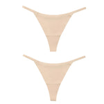 DM Ice Silk Women Panties Underwear Fitness Sports Seamless Cotton Female Lingerie Sexy T-back G-string Thong Woman Underwear