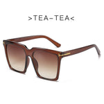 MUSELIFE Fashion Square Sunglasses Designer Luxury Women's Cat Eye Sunglasses Classic Retro Glasses UV400