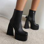 Brand Design Sexy Party Thigh High Boots Women Street Platform Female High Heels Punk Over The Knee Boots Shoes For Woman 2022